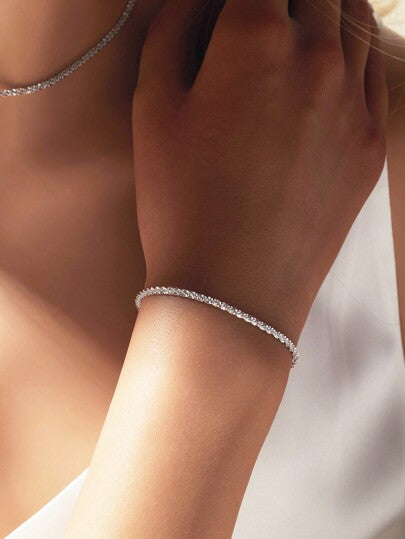 Pulseira de Prata Luz