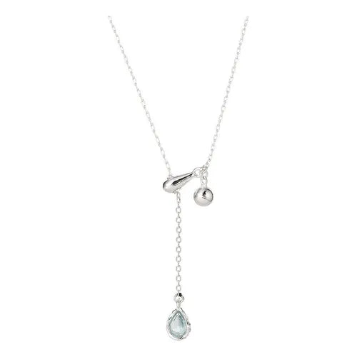 Colar Gota Azul
